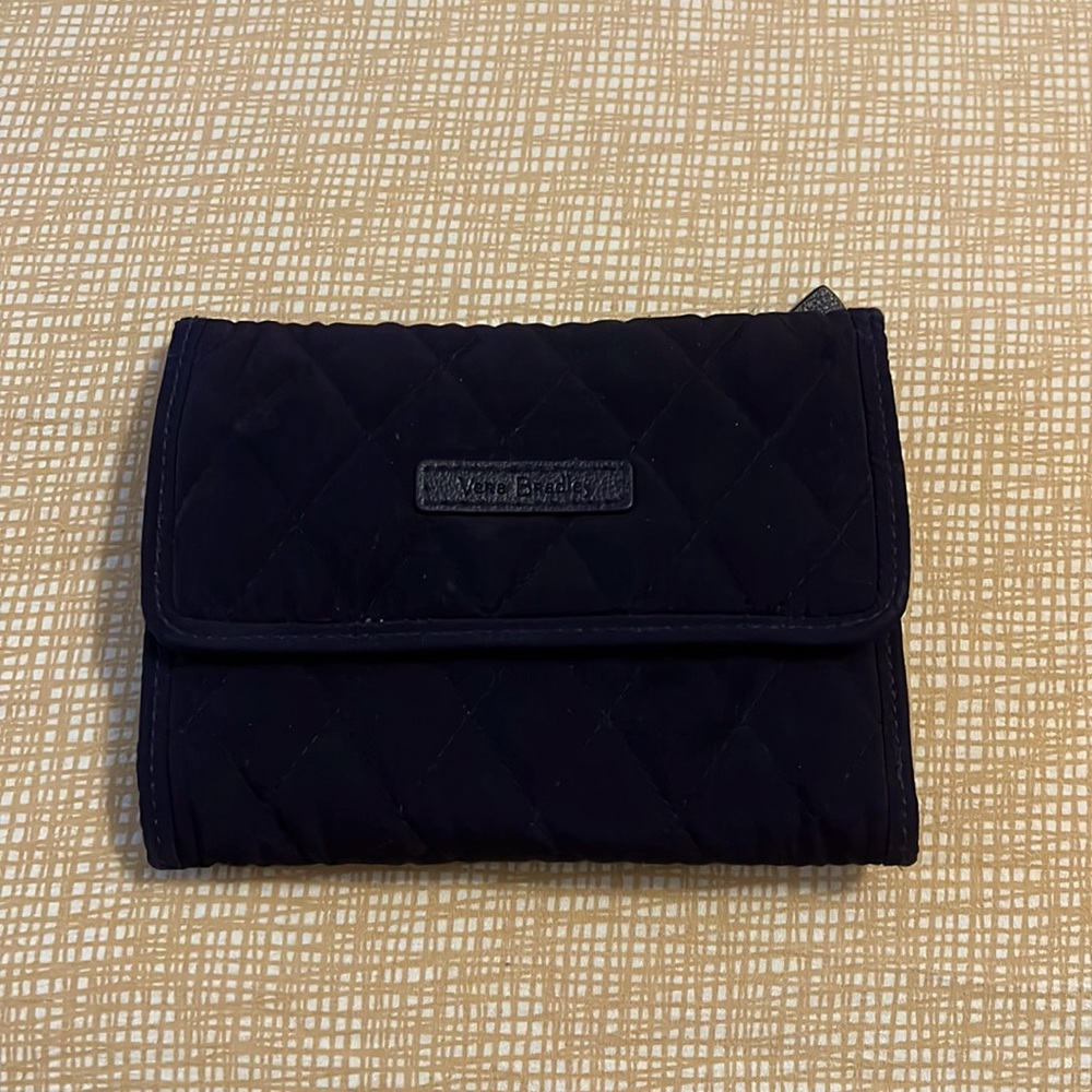 Vera Bradley navy blue wallet